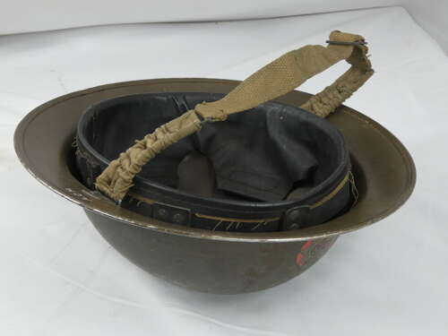 WW2 British National Fire Service Helmet