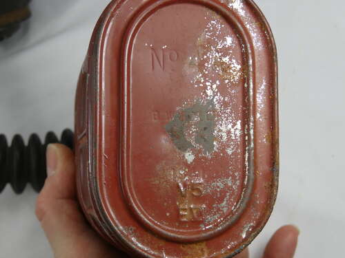WW2 British Mark 3 Gas Mask Dated 1941