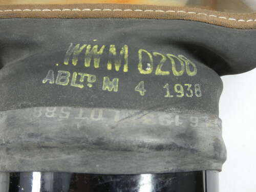 WW2 British Gas Mask And Tin