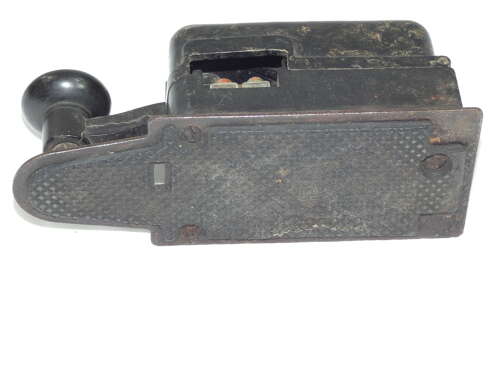 WW2 German Luftwaffe T2 Morse Code Telegraph Key With Headphones