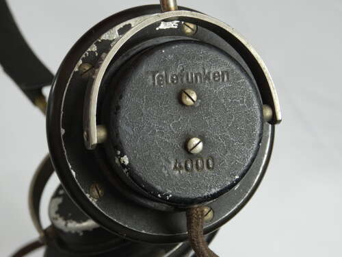 WW2 German Luftwaffe T2 Morse Code Telegraph Key With Headphones