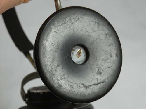 WW2 German Luftwaffe T2 Morse Code Telegraph Key With Headphones
