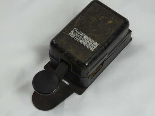 WW2 German Luftwaffe T2 Morse Code Telegraph Key With Headphones