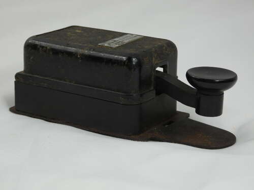 WW2 German Luftwaffe T2 Morse Code Telegraph Key With Headphones