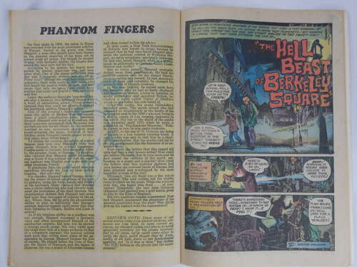 1972 DC Comic Ghosts