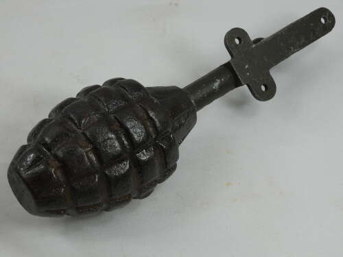 WW2 U.S. Pineapple Hand Grenade Booby Trap Device