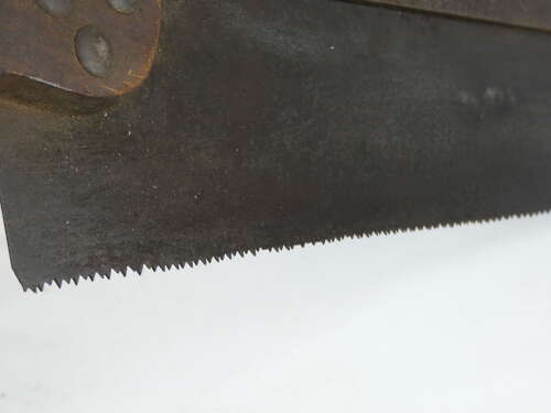 WW2 Army Steel - Back Tenon Saw With Broad Arrow Marking Military Tool