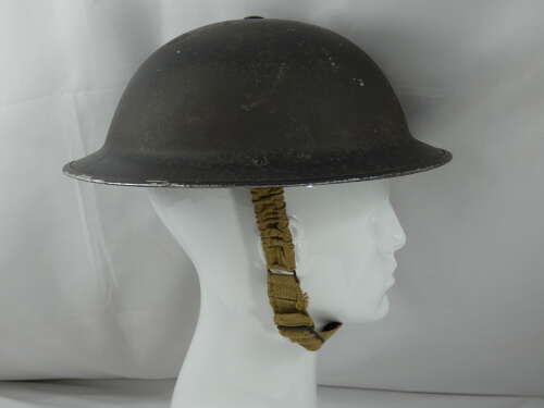 Rare WW2 British Wardens Helmet, W Both Sides