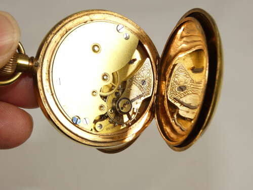 WW2 German Pocket Watch, Engraved