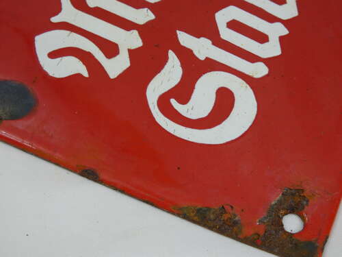 WW2 German NSDAP Steel Building Sign