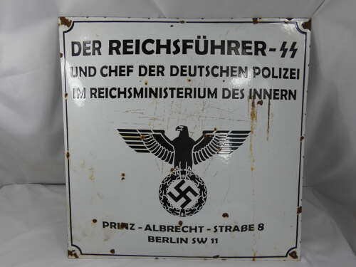 WW2 German Berlin Ministry Wall Sign