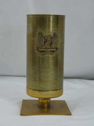 WW2 British Trench Art Spill Vase