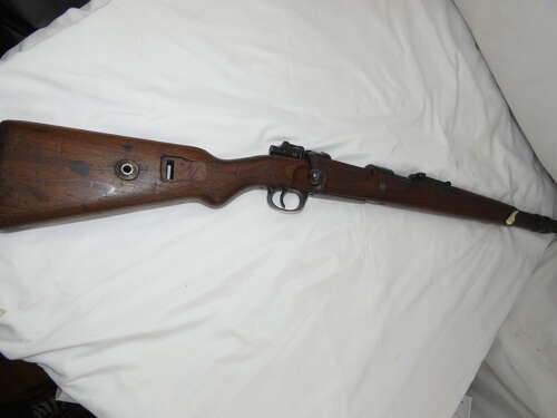WW2 German Mauser K98 Rifle ( old spec )
