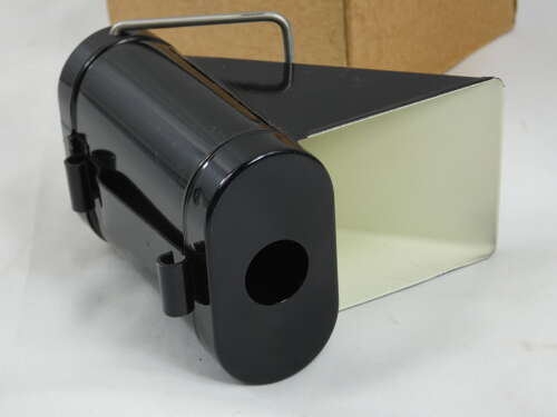 WW2 British Black - Out A.R.P. Lamp With Original Box