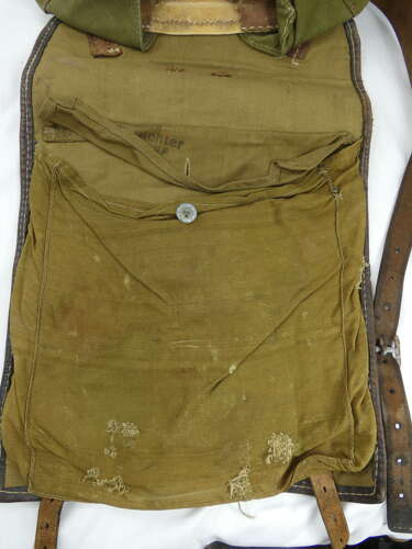 WW2 German Tornister Fur Backpack Dated 1942