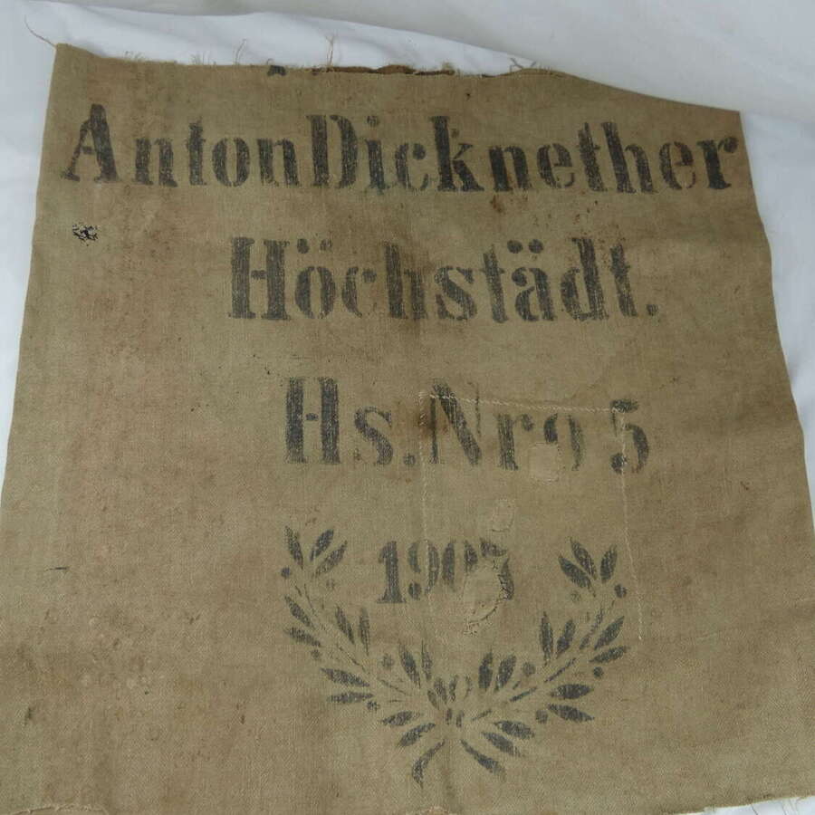 WW1 German Army Grain Sack