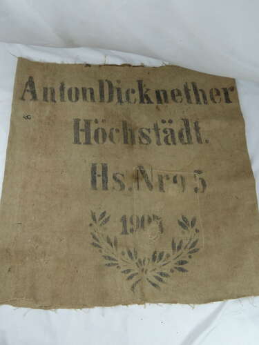WW1 German Army Grain Sack