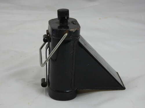 WW2 British Black - Out A.R.P. Lamp With Original Box