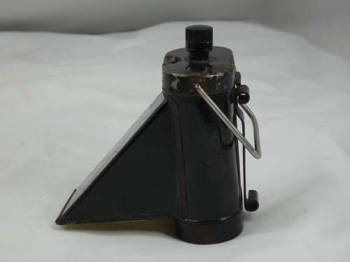 WW2 British Black - Out A.R.P. Lamp With Original Box