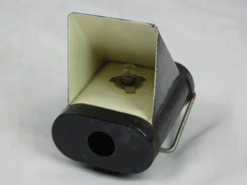 WW2 British Black - Out A.R.P. Lamp With Original Box