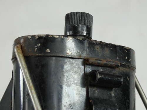WW2 British Black - Out A.R.P. Lamp With Original Box