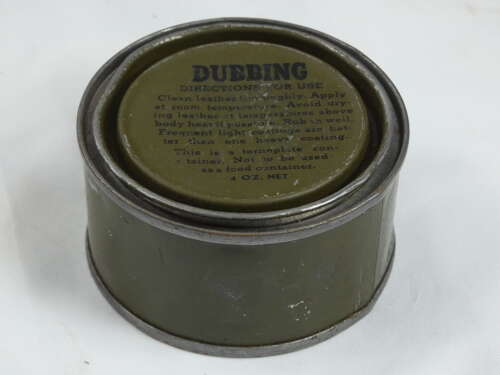 WW2 U.S. Tin Of Dubbing