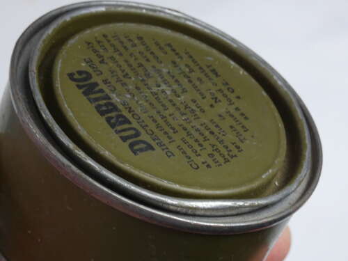 WW2 U.S. Tin Of Dubbing