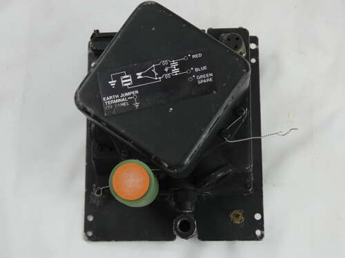 Post War British Army Helicopter Control Panel