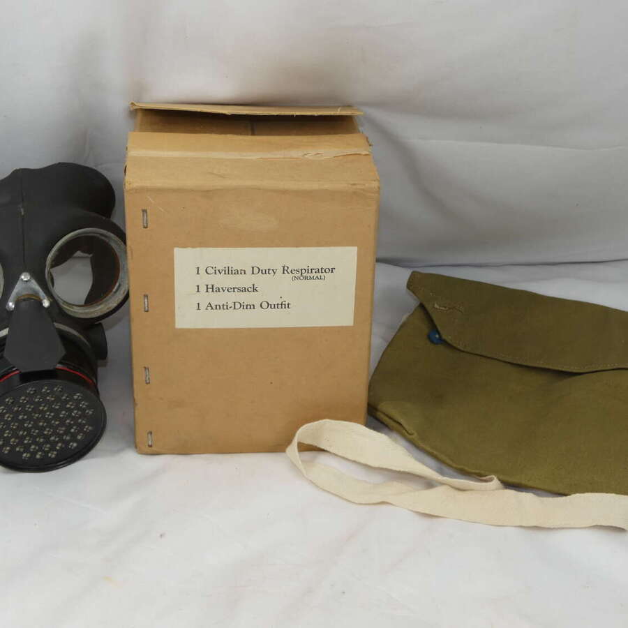 WW2 British Gas Mask MK3 With Its Original Box