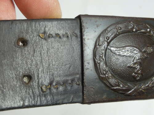 WW2 German Lufwaffe Belt And Belt Buckle