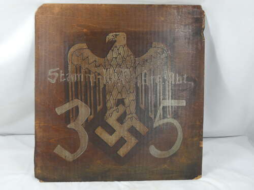 WW2 German Barracks Sign