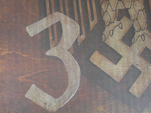 WW2 German Barracks Sign