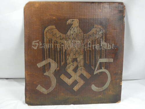 WW2 German Barracks Sign
