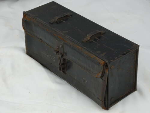 WW2 British Motorcycle Tool Kit Carrier