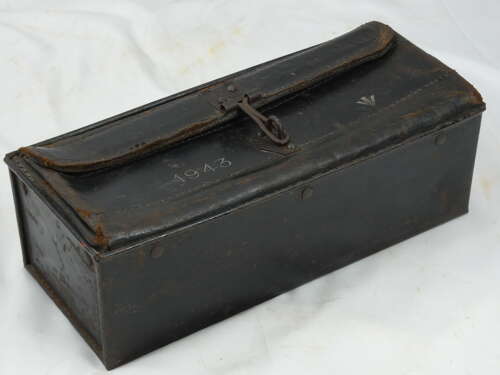 WW2 British Motorcycle Tool Kit Carrier
