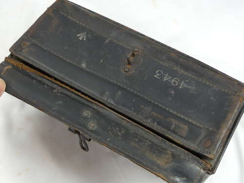 WW2 British Motorcycle Tool Kit Carrier