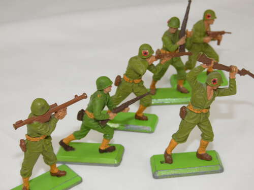 Vintage U.S. Infantry Metal Figures