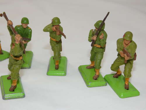 Vintage U.S. Infantry Metal Figures