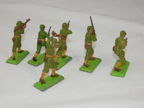 Vintage U.S. Infantry Metal Figures