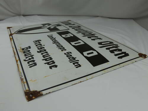 WW2 German Building Sign