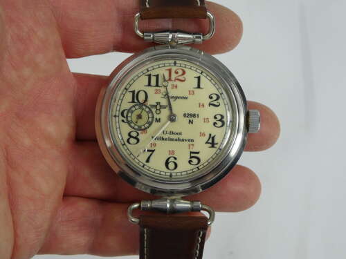 Longeau Pocket Watch Converted To A Wristwatch