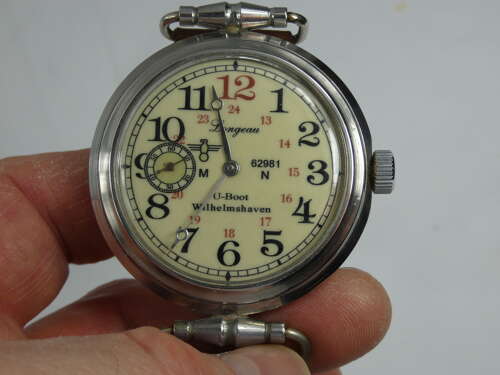 Longeau Pocket Watch Converted To A Wristwatch