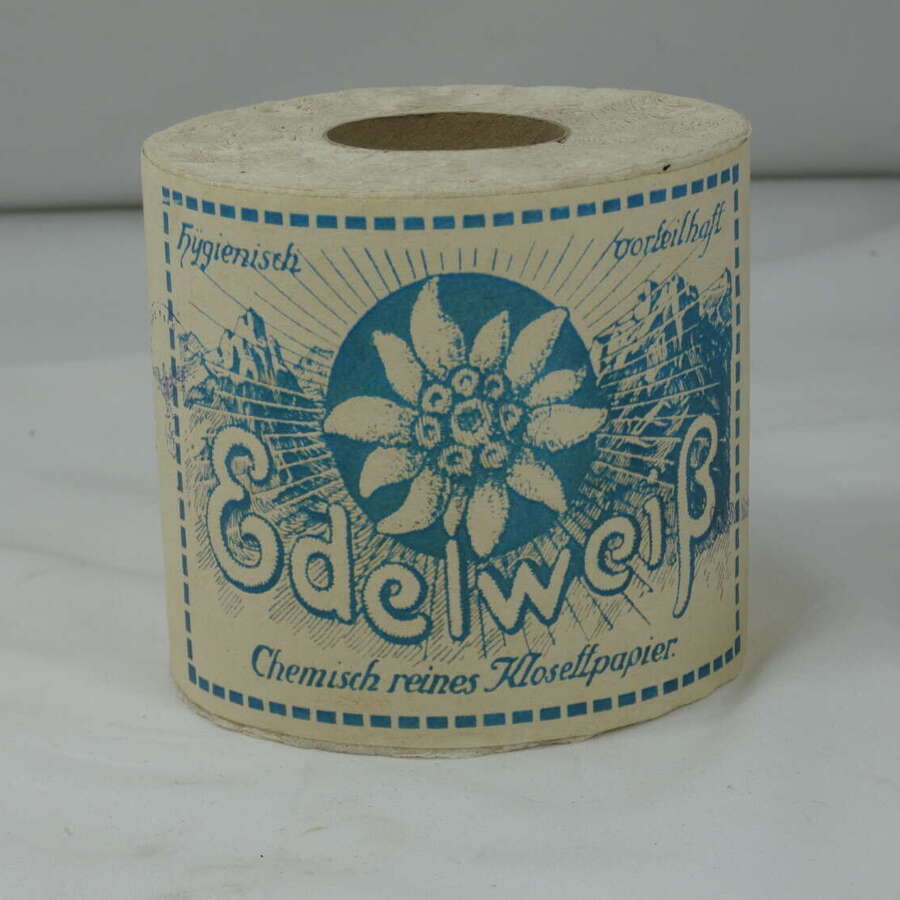 WW2 German Toilet Paper Edelweiss Klosettpaper