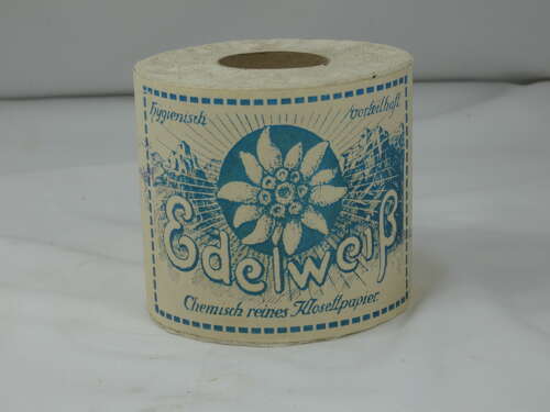 WW2 German Toilet Paper Edelweiss Klosettpaper