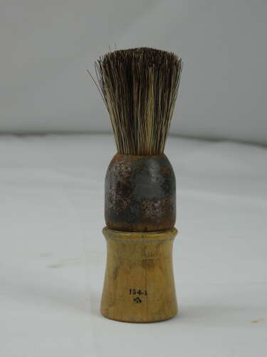 WW2 British  Soldiers Shaving Brush Dated