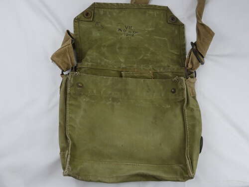 WW2 British Army Bag - Dated 1942