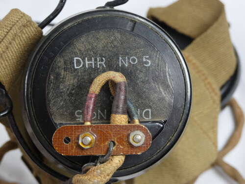 WW2 British Army Radio Headset In Mint Condition
