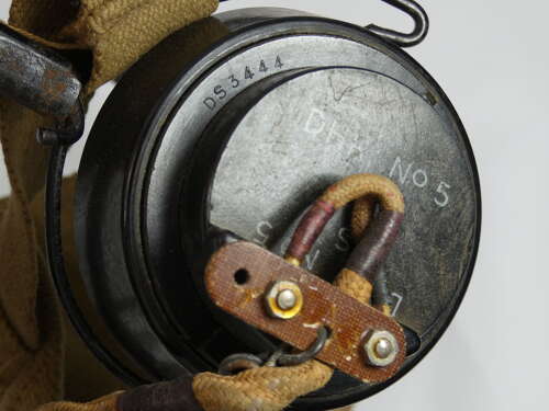WW2 British Army Radio Headset In Mint Condition