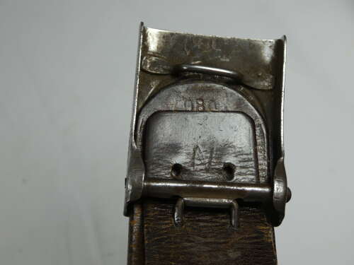 WW2 German Heer Army Belt And Belt Buckle