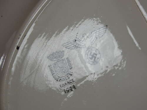 WW2 German Army Officers Mess Serving Bowl